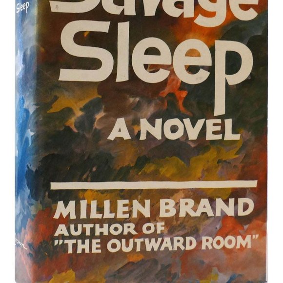 Savage Sleep a Novel by Millen Brand 1968 Crown Publishers Rare Good condition. - Picture 2 of 15